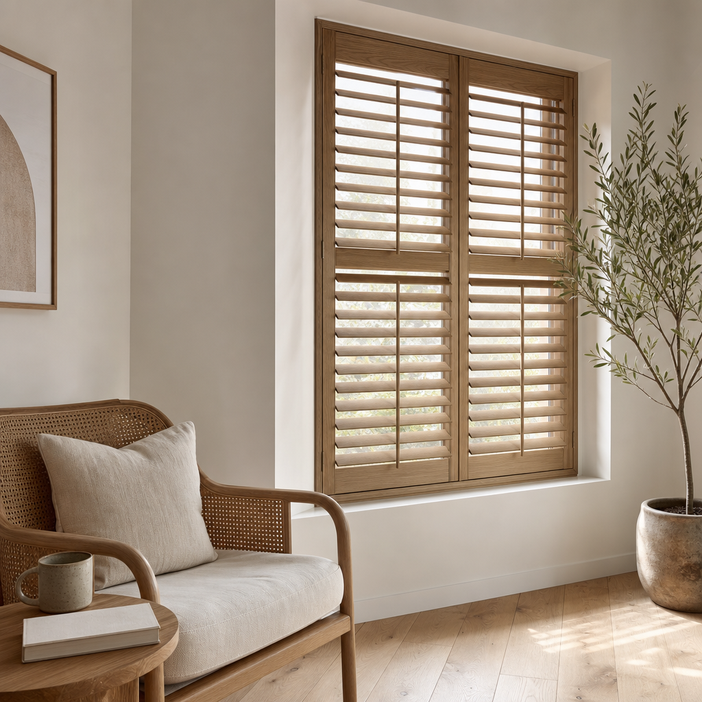 Manly bedroom shutters