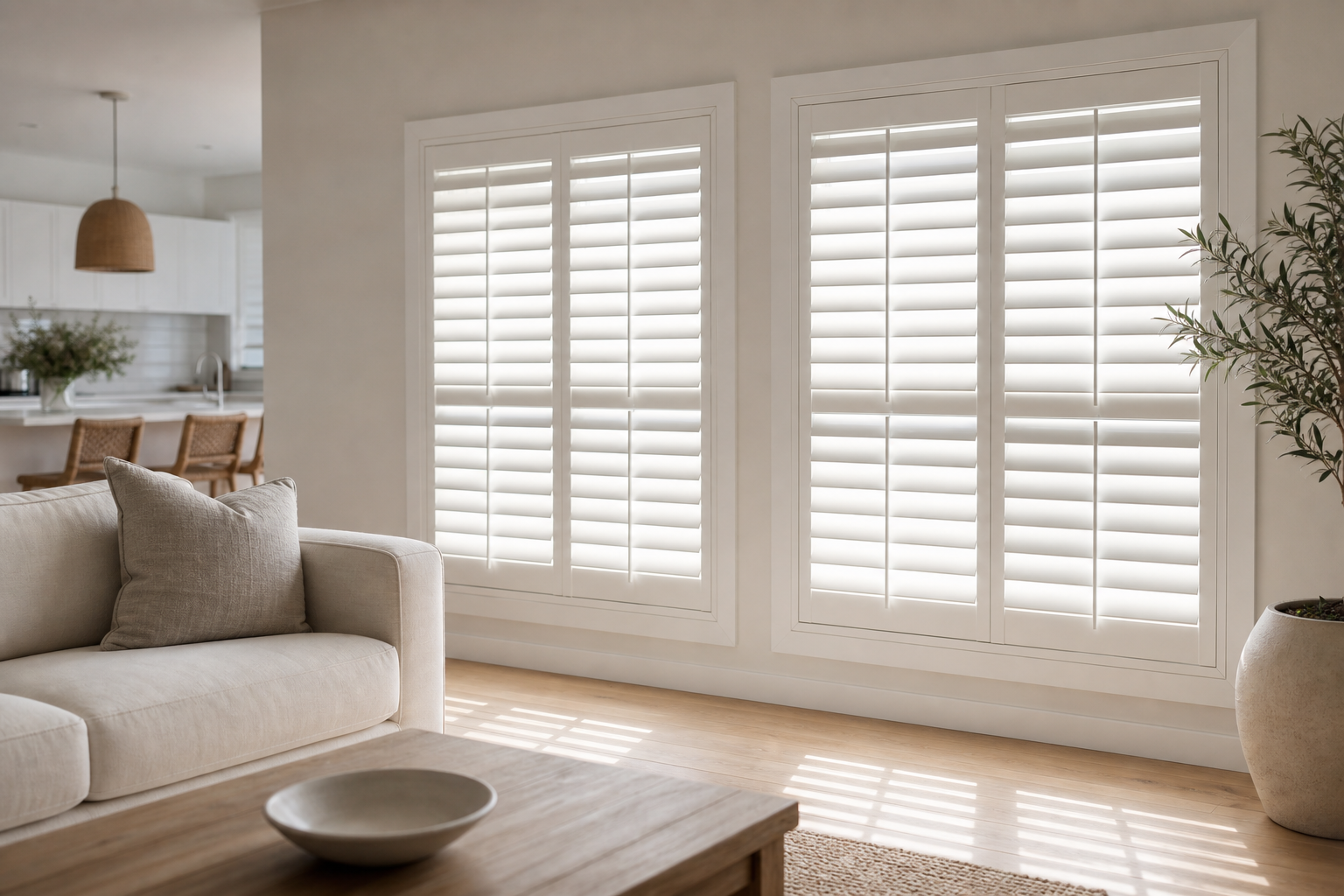 Double Bay kitchen shutters
