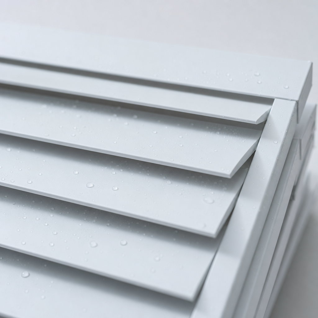 PVC shutter material