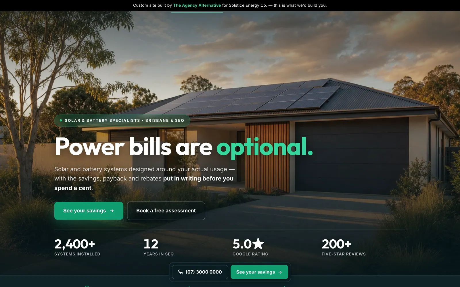 Solstice Energy Co. website