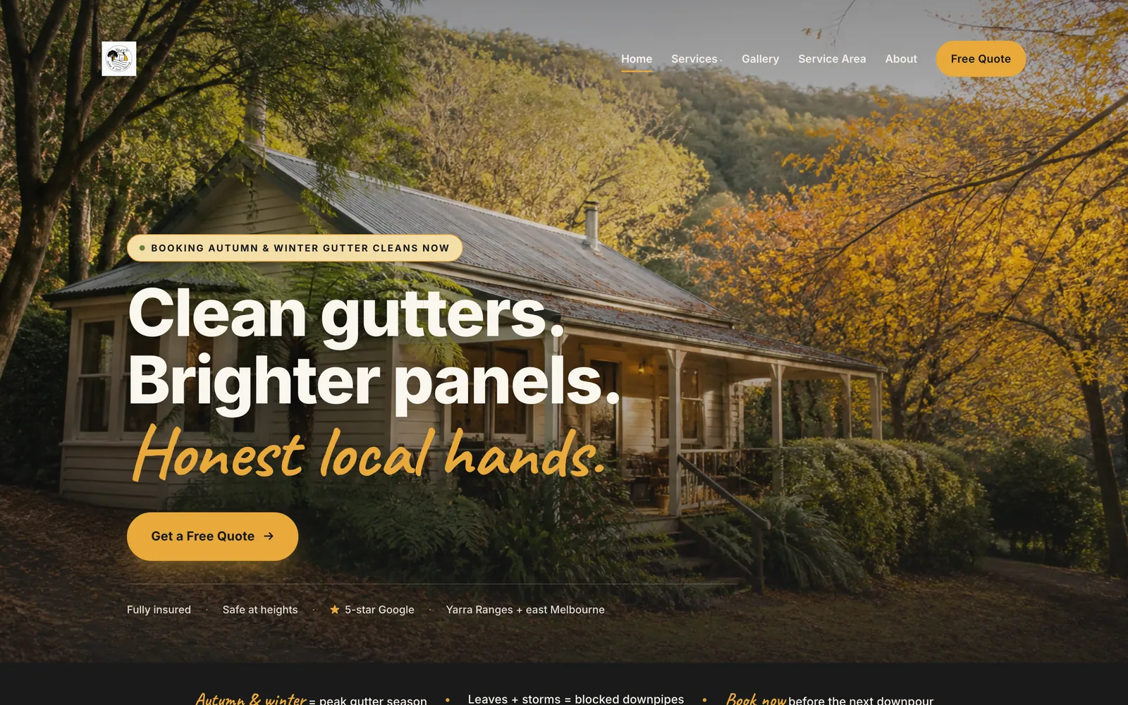 Yarra Gutter — Home