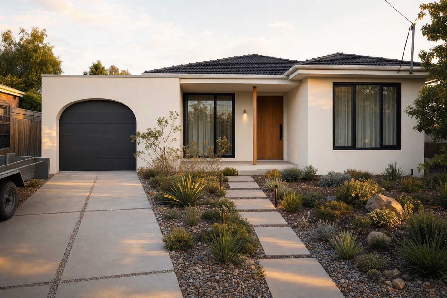 The same house after a full renovation